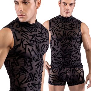 Transparante Heren shirt, SJ2161575