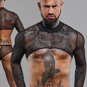 * RFP Croptop fijne mesh, Gaspar