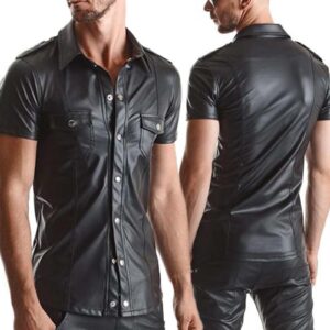 * RFP Wetlook heren blouse,Luca