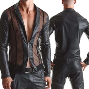 * RFP Heren Jack met wetlook mouwen.