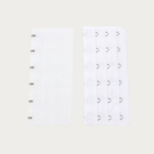 Op en Top Zwanger bh / Corset Verlenger 6 Haaks Wit (per stuk)