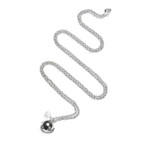 Proud MaMa Zwangerschapsketting Babybel Ketting Jasseron silver-plated hearts