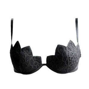 Parah Lingerie BH's Macramé Push-up BH grijs
