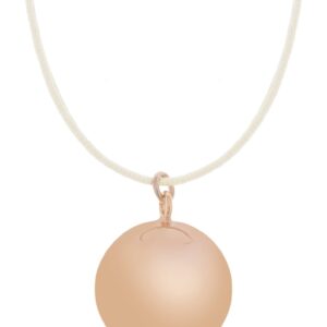 Proud MaMa Zwangerschapsketting Babybel Sofie creme round rose