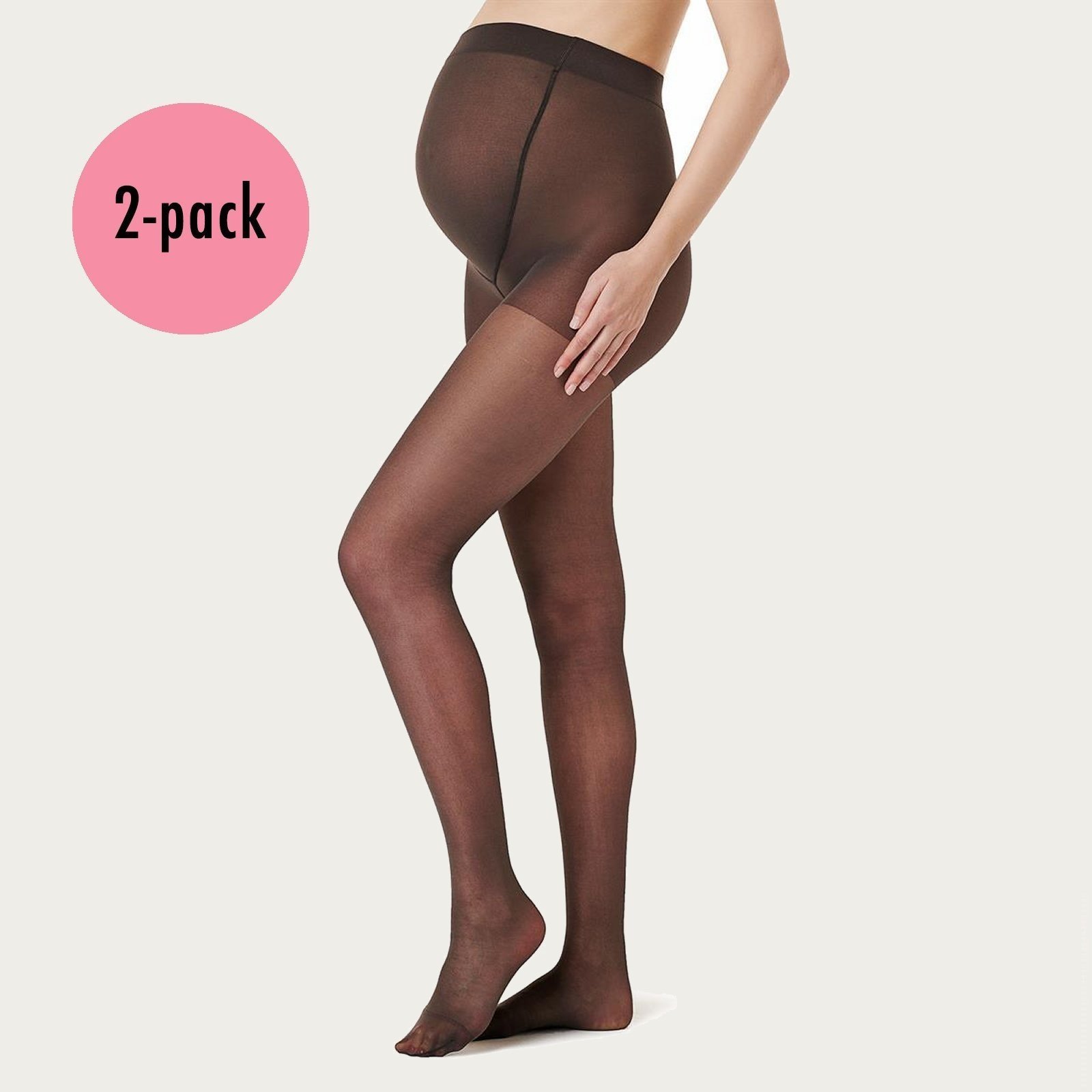 Noppies Zwangerschapspanty Positiepanty 20 Den Nearly Zwart 2-Pack 1 Noppies Zwangerschapspanty Positiepanty 20 Den Nearly Zwart 2-Pack