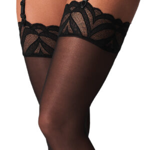 * OBSESSIVE zwarte jarretelkousen, Lecille