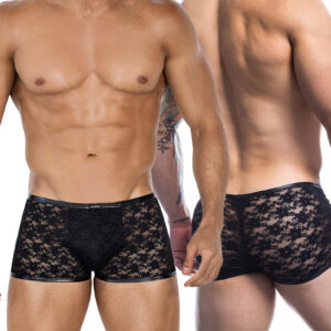 * CUT4MEN Zwarte Kanten Boxer, L4CE05