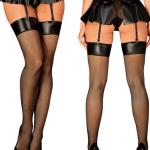 * OBSESSIVE Zwarte netkousen Darkessia