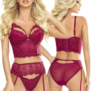 * PROVOCATIVE 2-delige Rode lingerie set Glamour