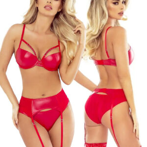 * PROVOCATIVE 2-delige Rode lingerie set Hard en Chic