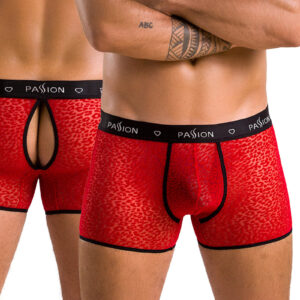 * PASSION MENSWEAR Rood/Zwarte Heren Boxer, PA046