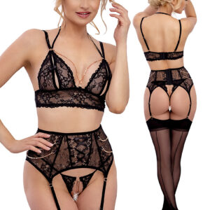 * ABIERTA FINA 3-delige set Amandine