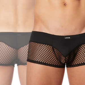 * LOOK ME Heren boxer met mesh deel (S)