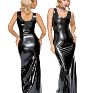 * LATE X Lange latex jurk, LX2901331