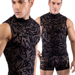 * SVENJOYMENT Transparante Heren shirt, SJ2161575