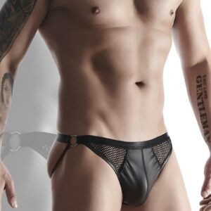 * RFP Wetlook heren slip met mesh inzetstukken ,BRI007