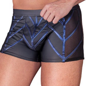 * NEK Mattlook Pants met Blue-Metallic, NK2133555