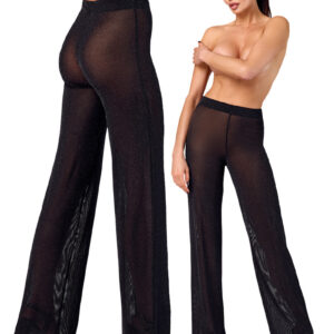 * NOIR handmade Onyx Sheer Palazzo broek, F374