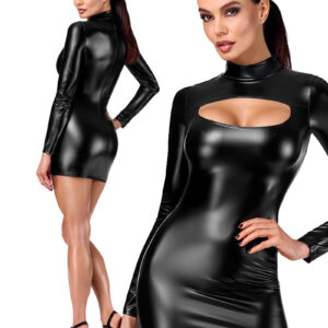 * NOIR handmade Vixen Cut-Out Bodycon Jurk, F366