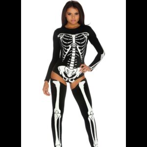 Forplay Bad to the Bone - Sexy Skeleton Costume - XS/S