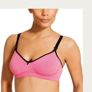 BB Voedingsbh / Zwangerschapsbh Fast Food Stripe Pink
