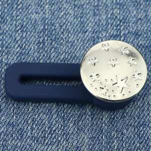 Op en Top Zwanger Broek Verlenger Zilver stars