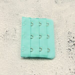Op en Top BH Verlengstuk / Verlenger 3 Haaks Donker Baby Blauw (per stuk)