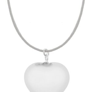Proud MaMa Zwangerschapsketting Ballchain Babybel Sofie Grey Heart