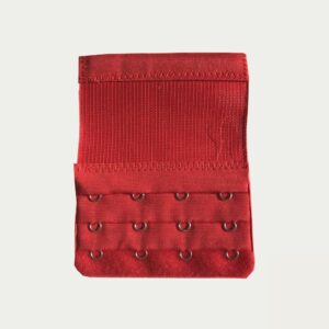 Op en Top Zwanger bh Verlenger 4 Haakjes met extra lang Elastiek Rood